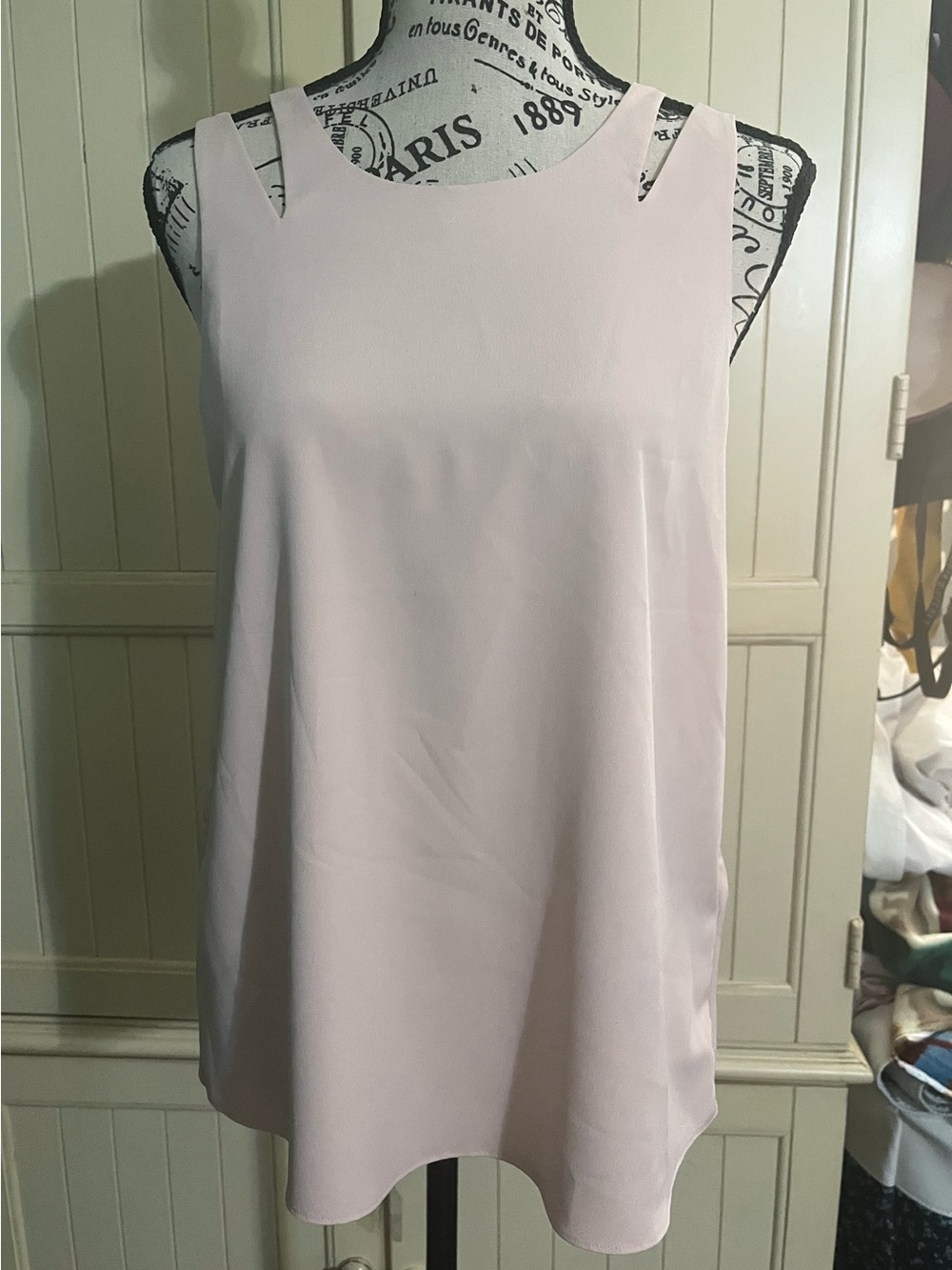 Banana Republic Sleeveless Split Strap Blouse